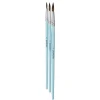 Panduro Hobby Penselset akvarellpenslar med syntetborst 3-pack mellanstora, rund #5, 7, 9
