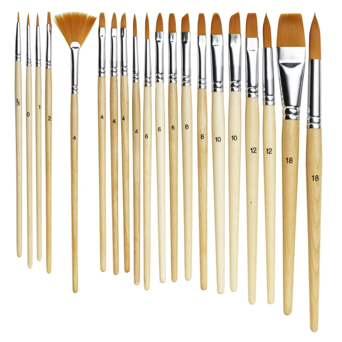 Panduro Hobby Penselset basic multi 20st | Penslar Multifunktion