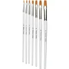 Panduro Hobby Penselset flat 7 st hobbyfärg