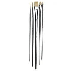 Panduro Hobby Penselset oljefärg 5 st