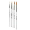 Panduro Hobby Penselset rund 5 st Hobbyfärg