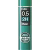 PENTEL blyertsstift refill – 0,5 mm 2H. Innehåller 40 stift. | Tillbehör & Refill