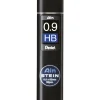 PENTEL blyertsstift refill – 0,9 mm HB. Innehåller 36 stift.