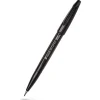 PENTEL Brush Sign Pen Touch SES15C- svart penselspetspenna | Tuschpennor & Markers