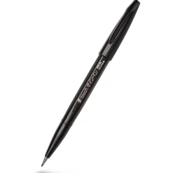 PENTEL Brush Sign Pen Touch SES15C- svart penselspetspenna | Tuschpennor & Markers