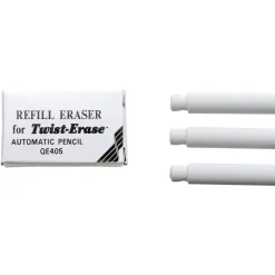 PENTEL Refill E10, 3-pack suddgummi till Twist Erase & Twist Erase Click | Tillbehör & Refill