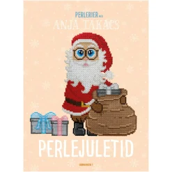 Barn Gronningen 1 Perlejuletid av Anja Takacs, fina pärlmotiv med julkänsla, 136 sidor, dansk text