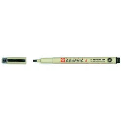 Sakura Pigma Graphic 3,0mm Svart
