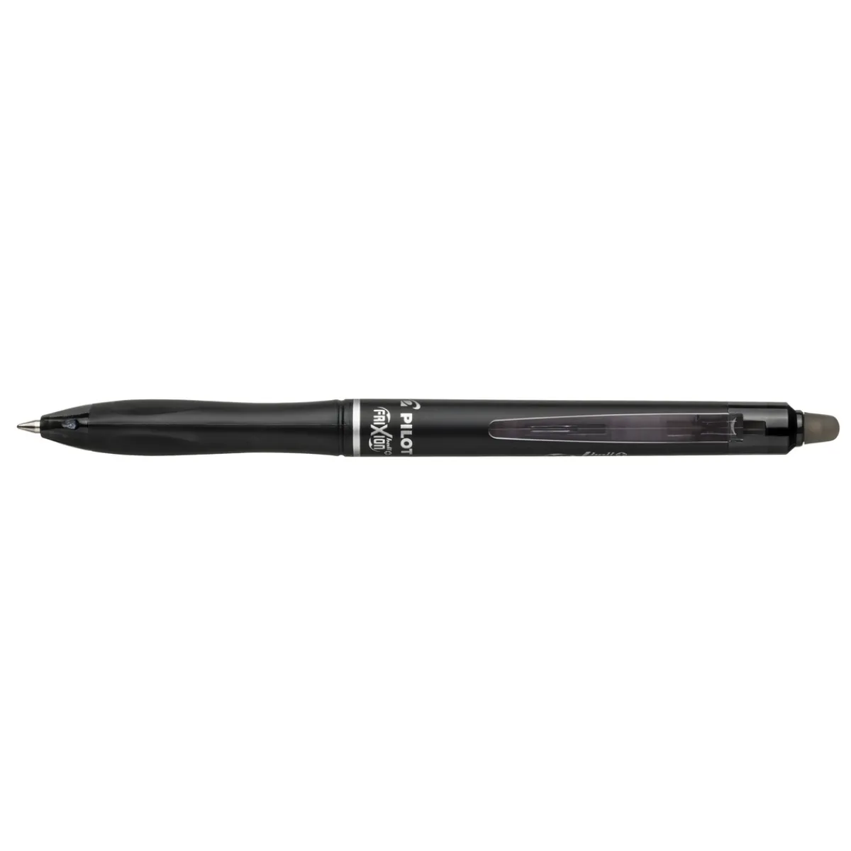 Pilot Frixion Ball+ 0,7 mm, svart bläckpenna med raderbart bläck / gel ink | Tillbehör & Refill