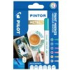 Pilot Pintor F Metal 6-pack | Tuschpennor & Markers