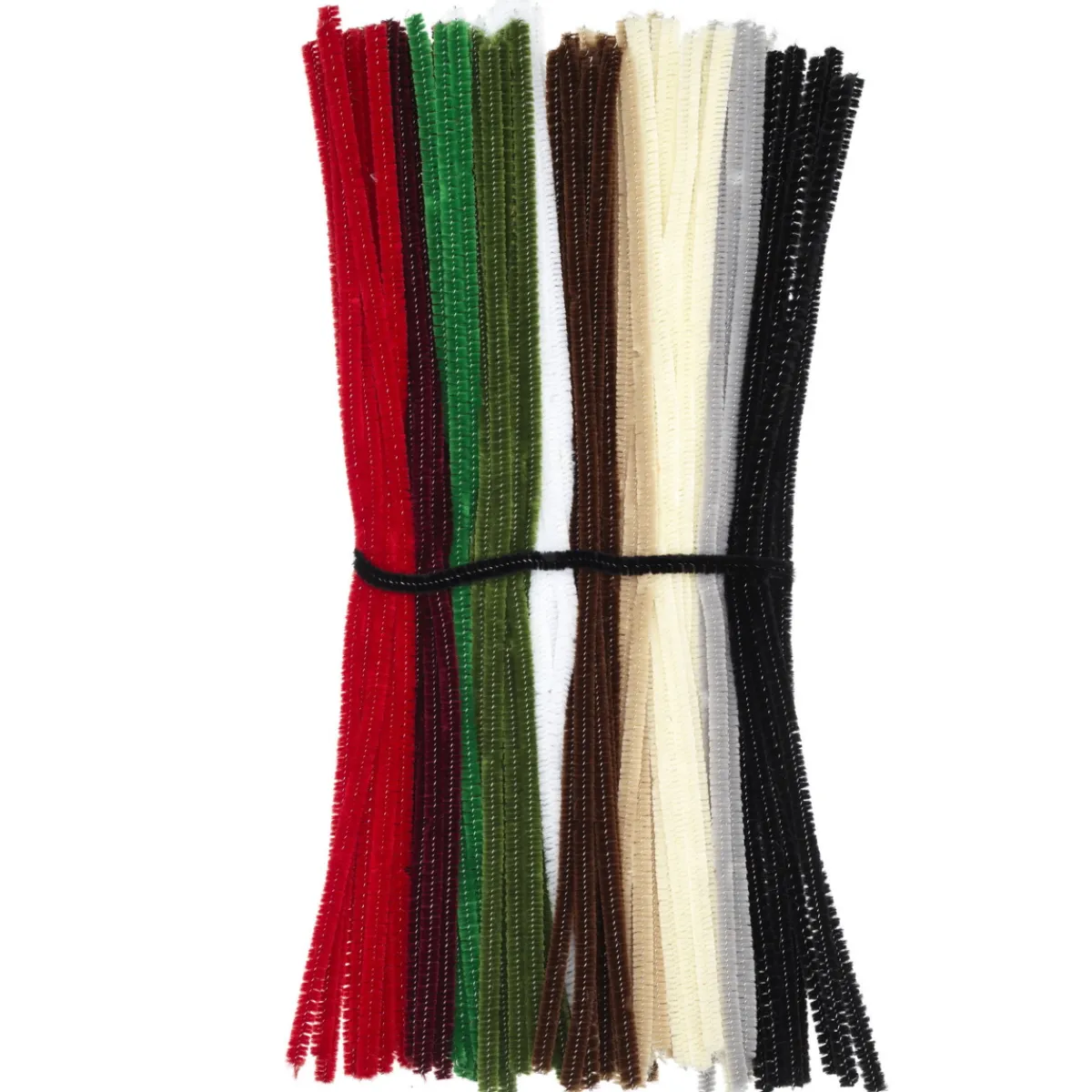 Panduro Hobby Piprensare färgmix Ø6/100p jul | Piprensare & Pompombollar