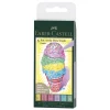 Faber-Castell PITT artist pen B 6p pastel | Tuschpennor & Markers