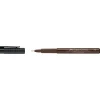 Faber-Castell PITT artist pen F sepia | Tuschpennor & Markers