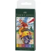 Faber-Castell PITT artist pen set brush 6-pack – Colour wheel | Tuschpennor & Markers