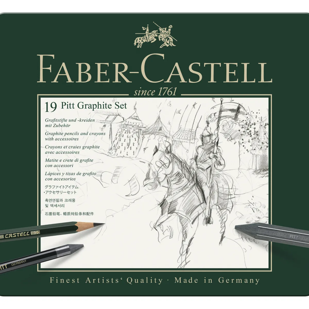Faber-Castell Pitt Graphite set 19 st