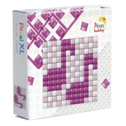 Pixel Hobby Pixelhobby XL Startset – Not / fjäril, 60×60 mm pixelplatta + 3×60 pixlar | Barn Diy-Kit