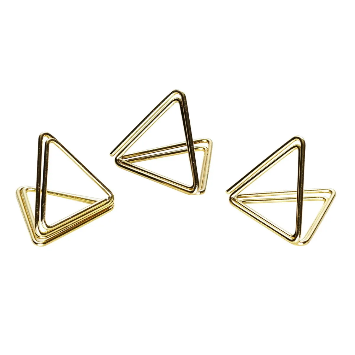 Panduro Hobby Placeringskortshållare i guld för bordsplacering 10 st 2,5×2,5 cm | Metalldekor