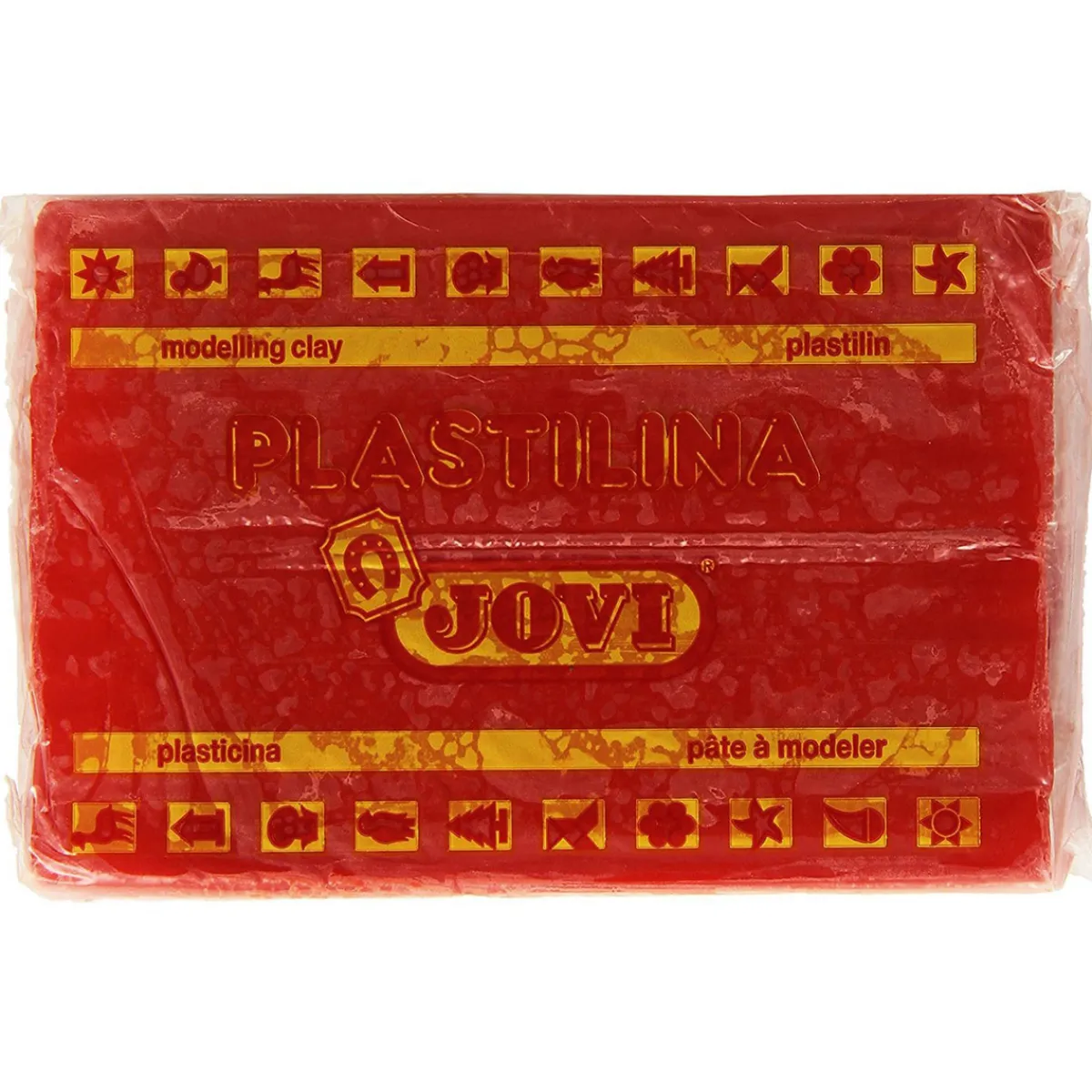 Barn Plastilina 350g Röd