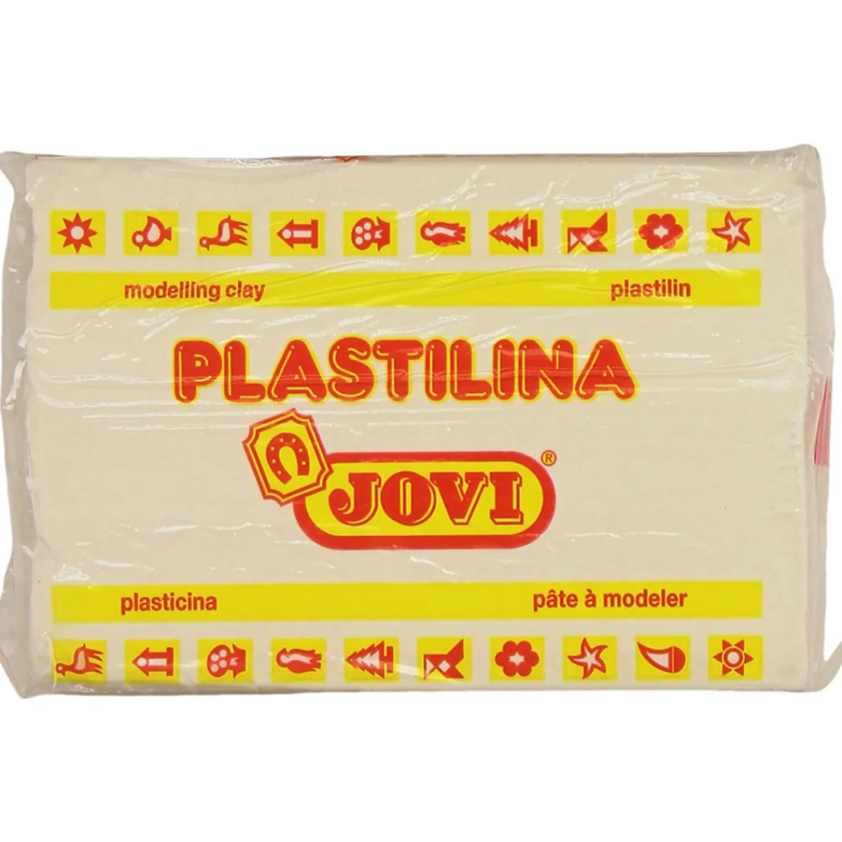 Barn Plastilina 350g Vit