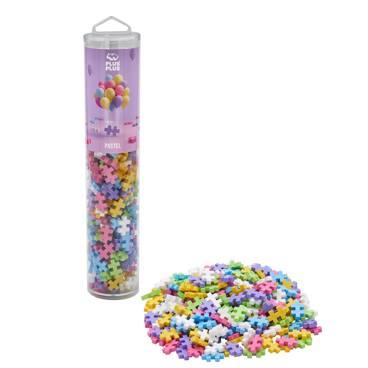 Plus-Plus Pastel tube 240 st. | Barn Byggleksaker