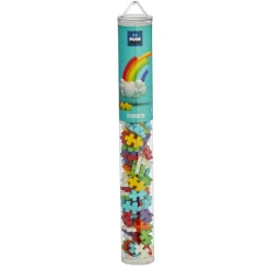 Plus-Plus Rainbow Tube 100 st | Barn Byggleksaker