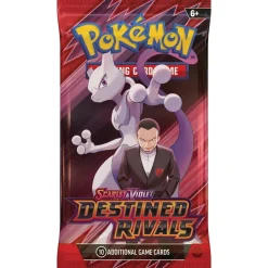 Pokemon Pokémon Scarlet & Violet Destined Rivals – OBS! Priset avser endast ETT boosterpack (10+1 kort) | Barn Samlarkort