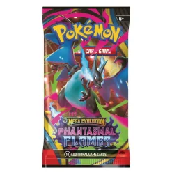 Barn Pokemon Pokémon TCG Mega Evolution Phantasmal Flames – OBS! Priset avser endast ETT boosterpack (10 kort)