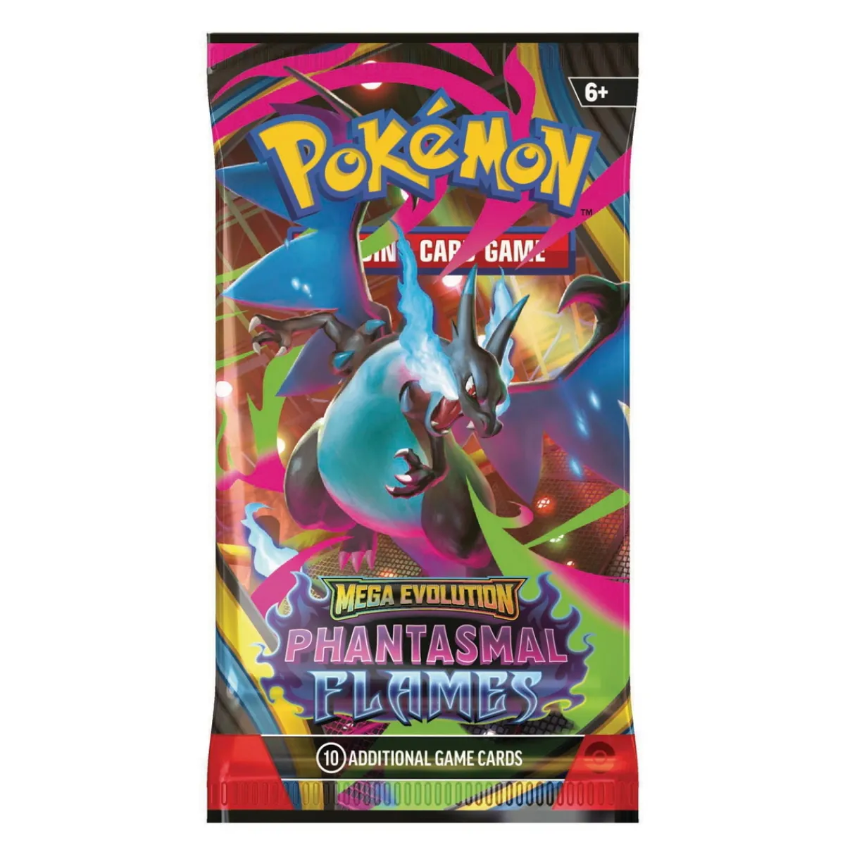 Barn Pokemon Pokémon TCG Mega Evolution Phantasmal Flames – OBS! Priset avser endast ETT boosterpack (10 kort)