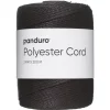 Panduro Hobby Polyestersnöre 200 meter, Ø3 mm, mörkbrun