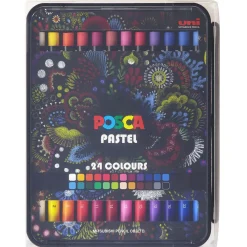 Posca Pastel Set 24 färger