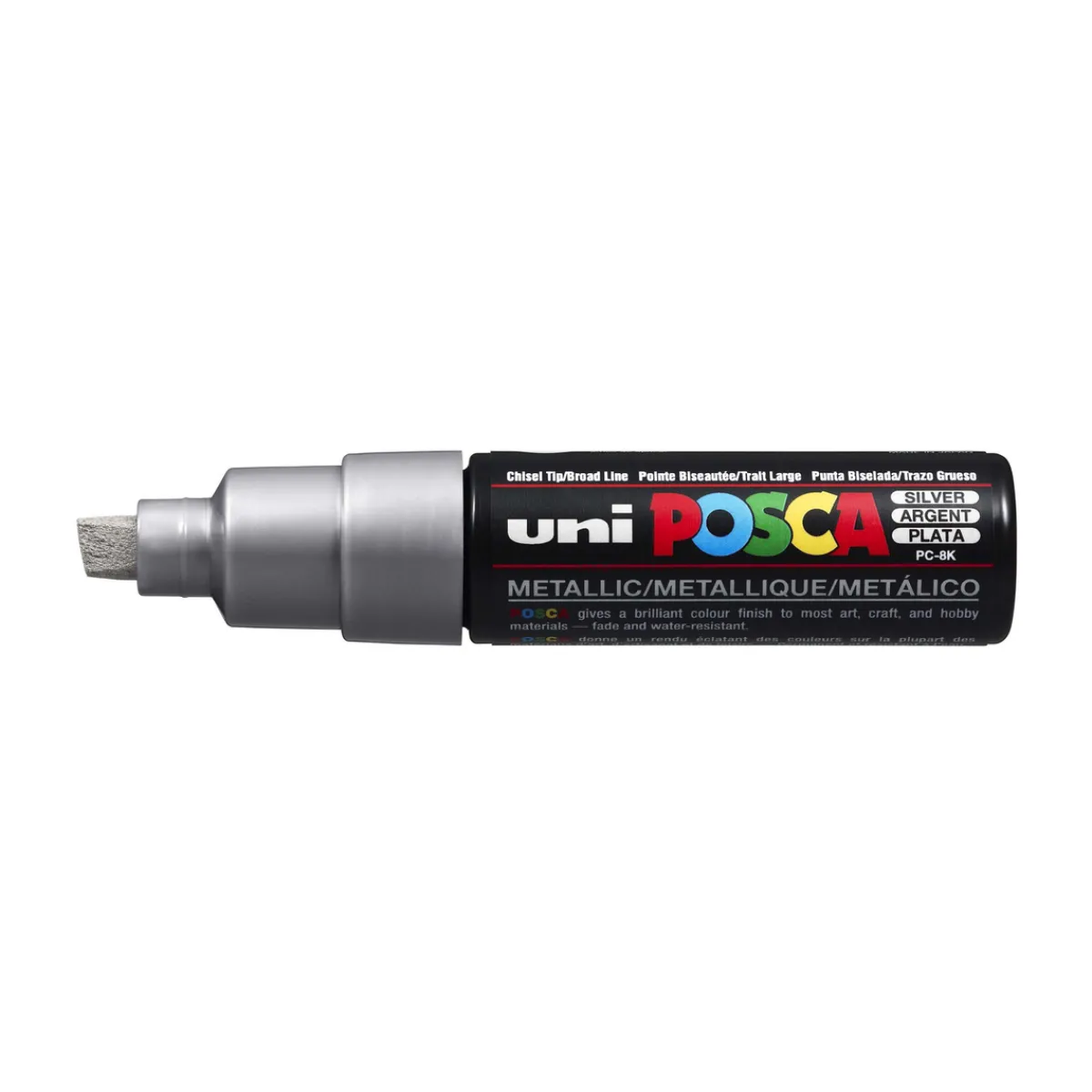 Posca PC-8K Silver 805 (8 mm broad tip / chisel)