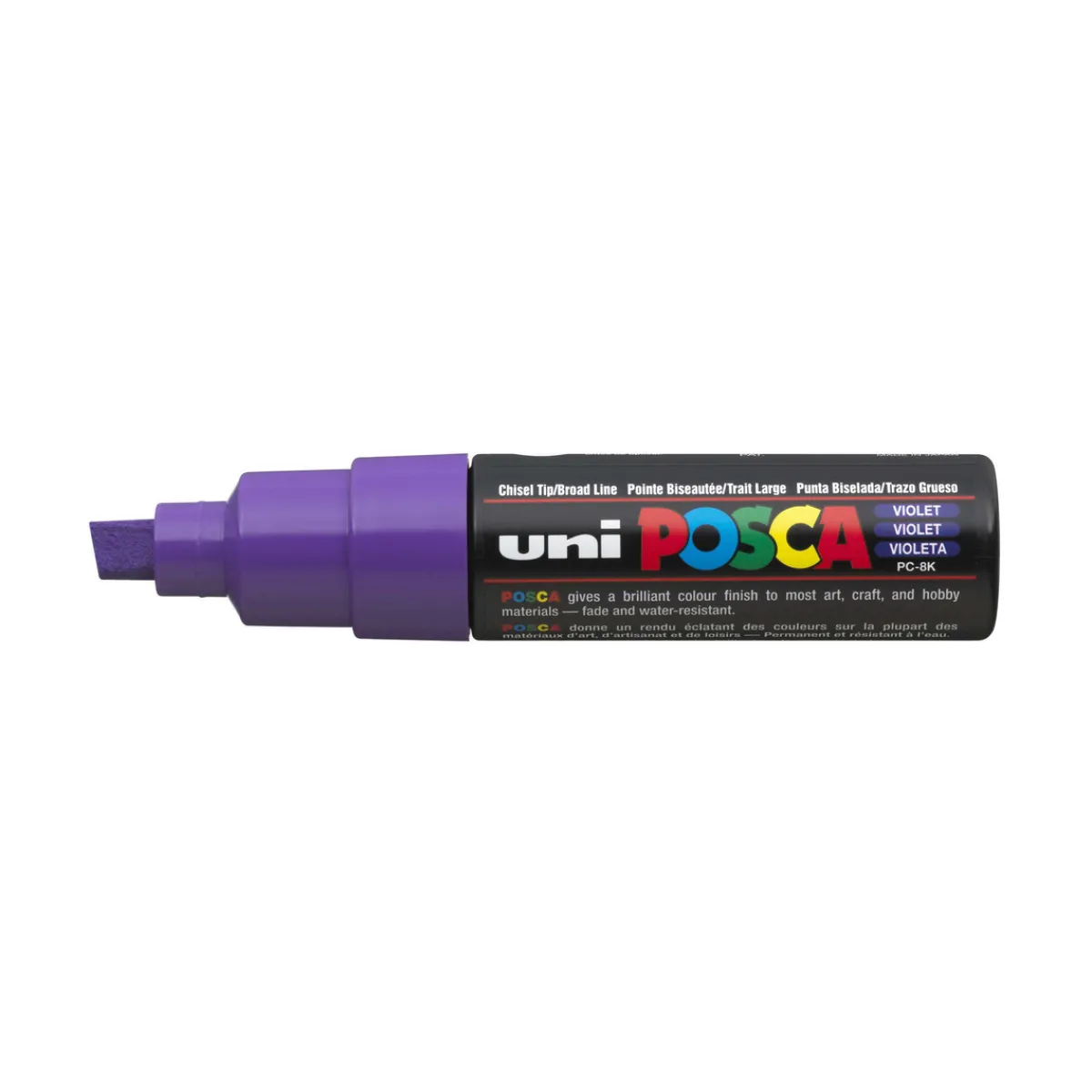 Posca PC-8K Violet 55 (8 mm broad tip / chisel) | Tuschpennor & Markers