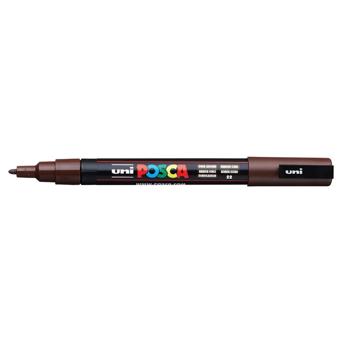 Posca PC-3M Dark brown 22 (0,9-1,3 mm) | Tuschpennor & Markers