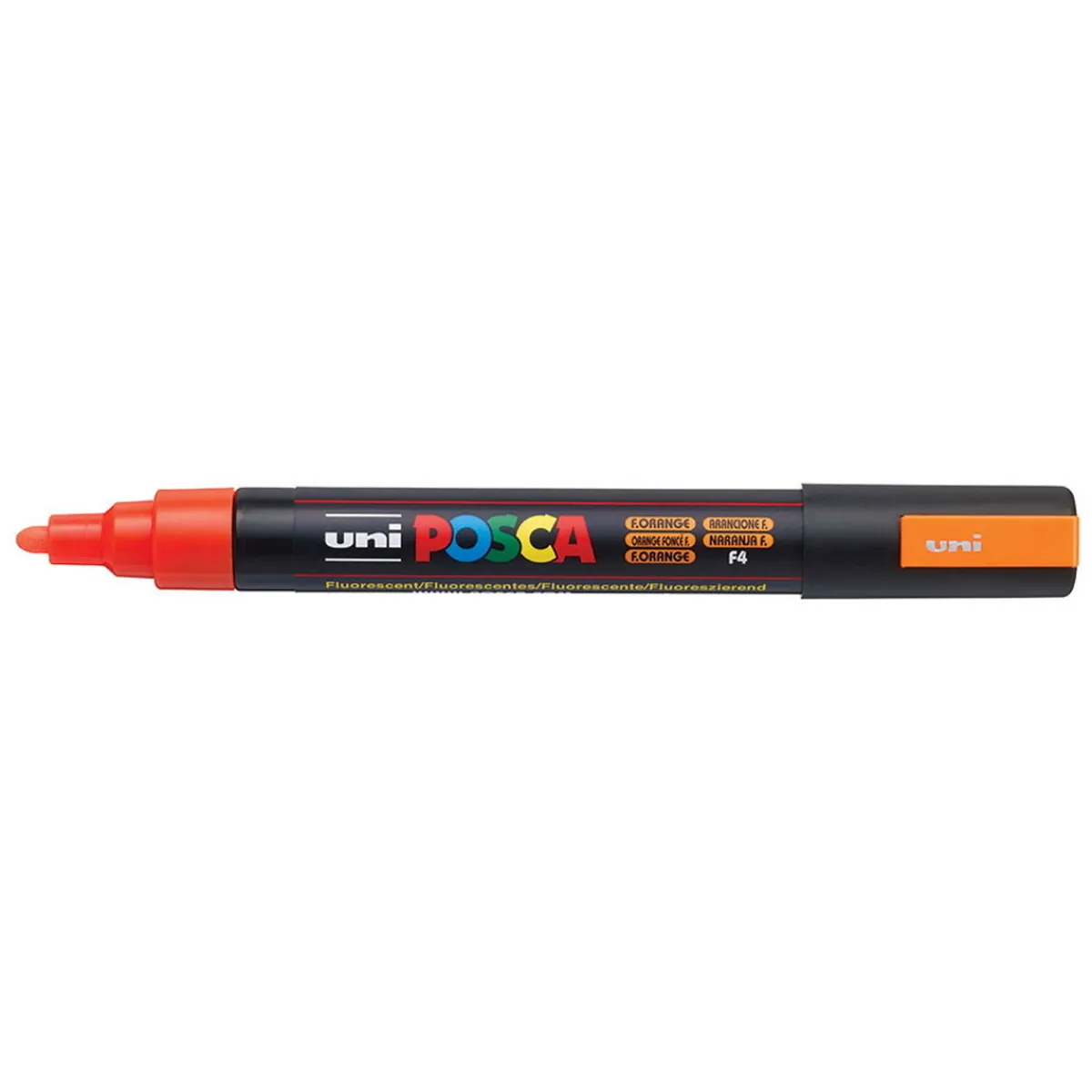 Posca PC-5M Fluorescent orange 754 (1,8-2,5 mm) | Tuschpennor & Markers