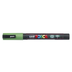 Posca PC-3M Green glitter 36 (0,9-1,3 mm) | Tuschpennor & Markers