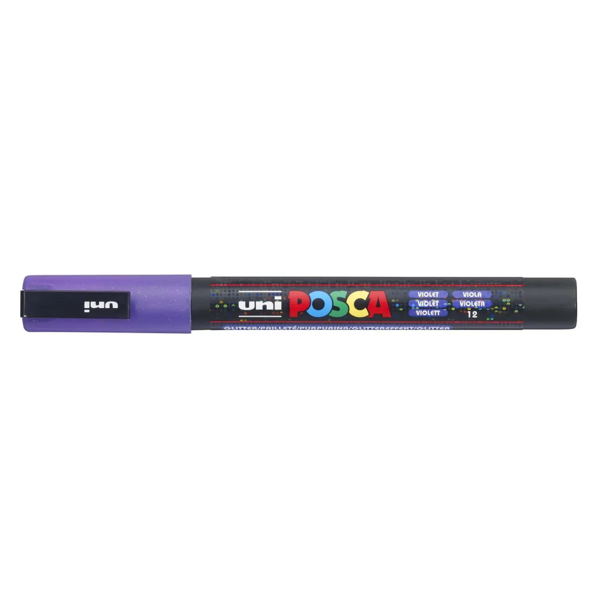 Posca PC-3M Violet glitter 55 (0,9-1,3 mm) | Tuschpennor & Markers