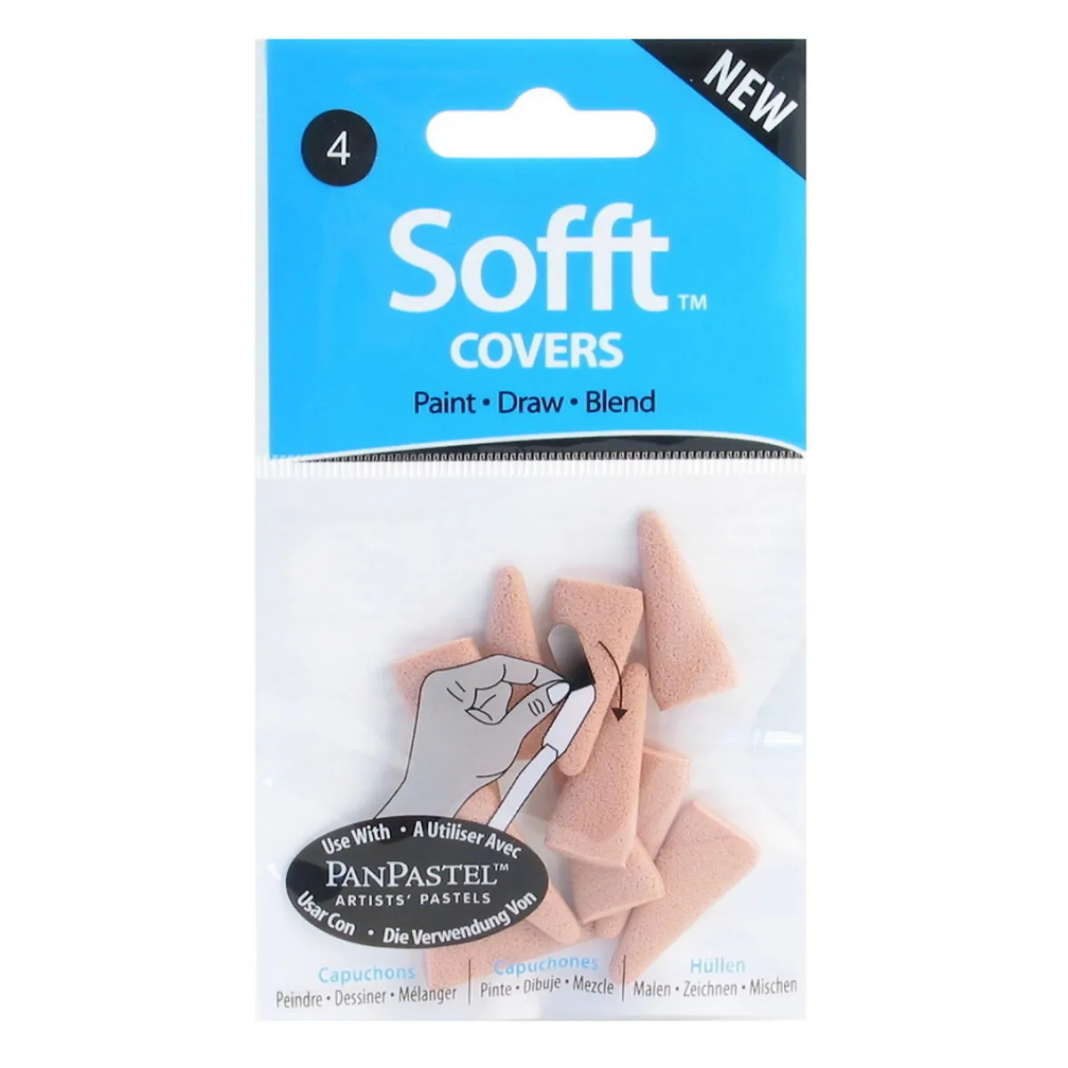 PanPastel PP Sofft® Covers No 4 - 10p
