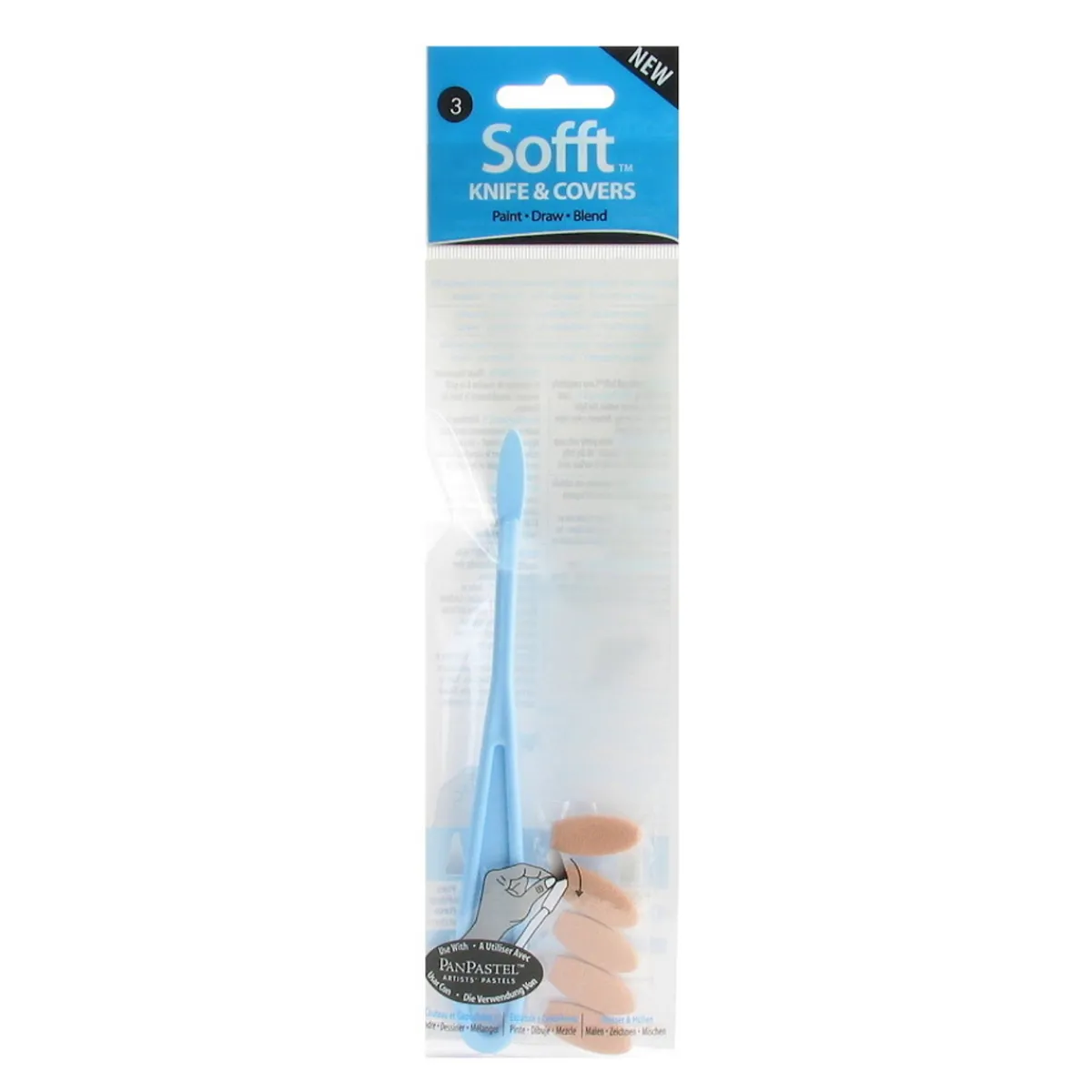 PanPastel PP Sofft® Knife & Covers No 3 | Tillbehör & Refill
