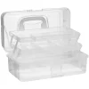 Panduro Hobby Praktisk förvaringslåda av plast – 31×17×14 cm