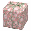 Panduro Design Presentpapper på rulle 10 m × 57 cm – rosa blomsterhav