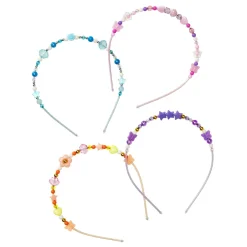 Barn Panduro Hobby Pärla 4 vackra diadem hårsmycken fyllda med lekfulla pärlor!