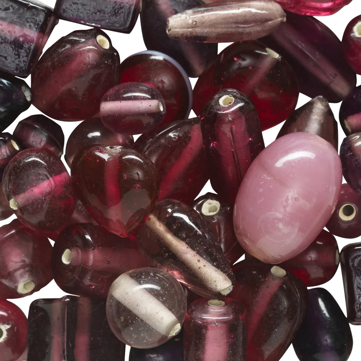 Panduro Jewellery Pärlmix glas rosa nyanser | Glaspärlor