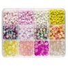 Panduro Jewellery Pärlmix med 3 sorters pärlor av glas och plast i 12 lekfulla nyanser | Glaspärlor