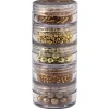 Panduro Jewellery Pärlmix 5 nyanser guld | Glaspärlor