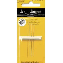 John James synålar Pärlnålar Size 10/13 Beading