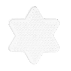 Panduro Iron Beads Pärlplatta Midi liten stjärna, 9,6×8,7 cm – för våra rörpärlor som är Ø5 mm | Barn Rörpärlor Midi