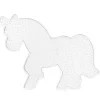 Barn Panduro Iron Beads Pärlplatta Midi unicorn enhörning, 18,5×14 cm – för våra rörpärlor som är Ø5 mm