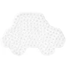 Panduro Iron Beads Pärlplatta XL bil, 19,7×13 cm – för våra XL-rörpärlor som är Ø9 mm | Barn Rörpärlor Xl