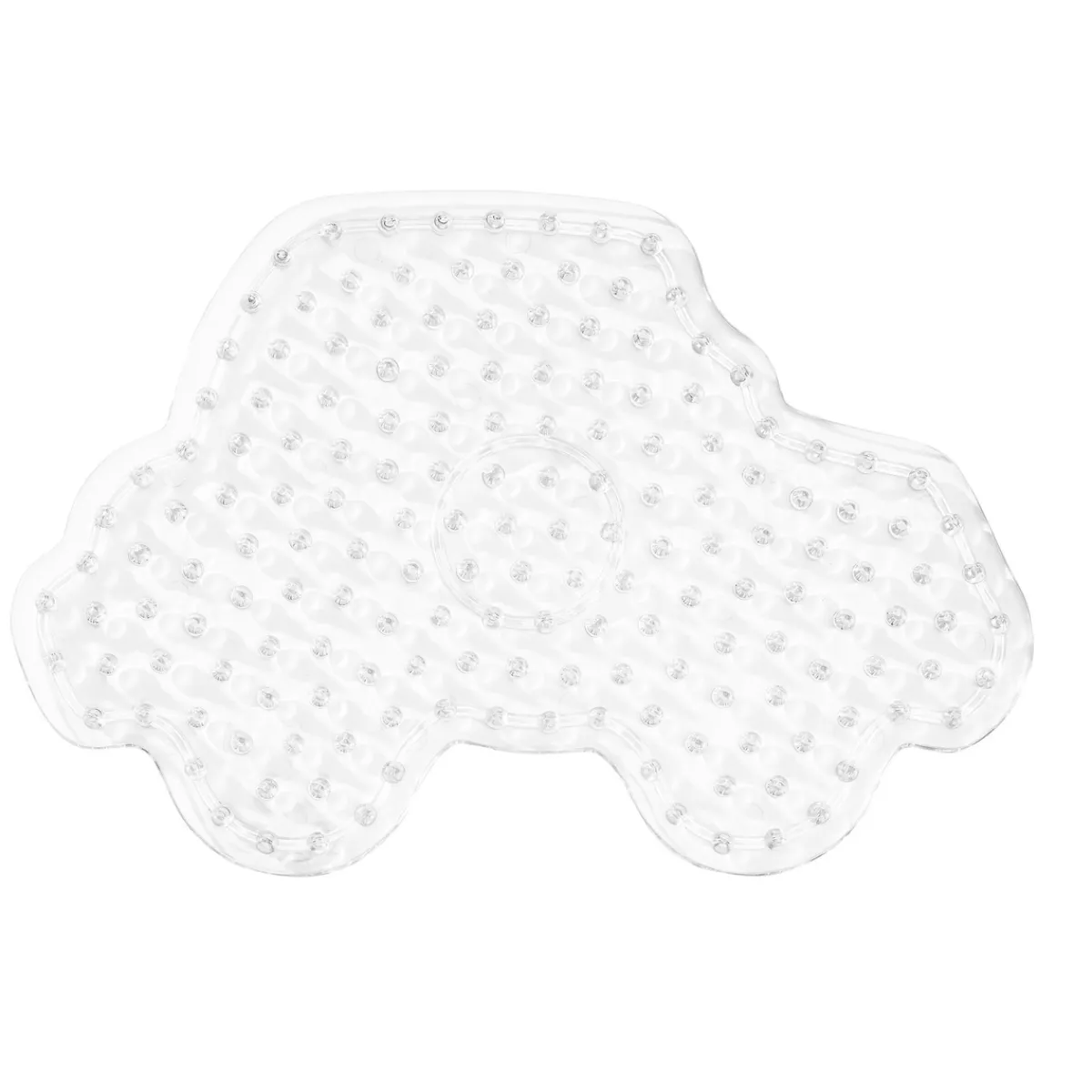 Panduro Iron Beads Pärlplatta XL bil, 19,7×13 cm – för våra XL-rörpärlor som är Ø9 mm | Barn Rörpärlor Xl