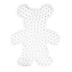 Barn Panduro Iron Beads Pärlplatta XL nalle, 15,5×19,3 cm – för våra XL-rörpärlor som är Ø9 mm